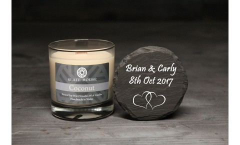 Personalised Coconut Soy Candle